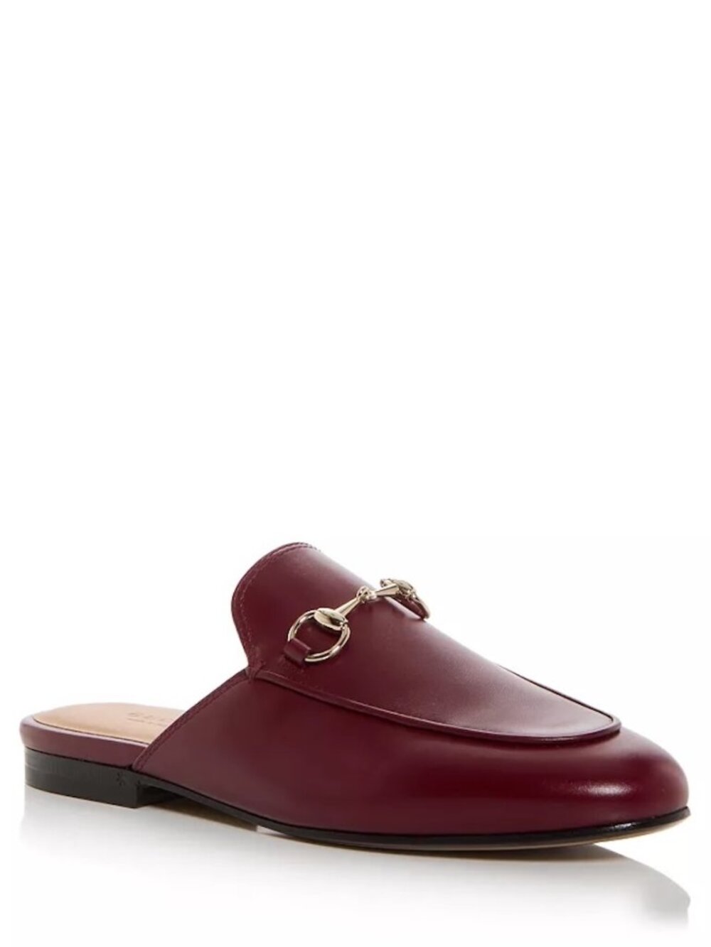 Gucci Princetown Horsebit Leather Mule Slide Sandals Flat Loafers Shoes